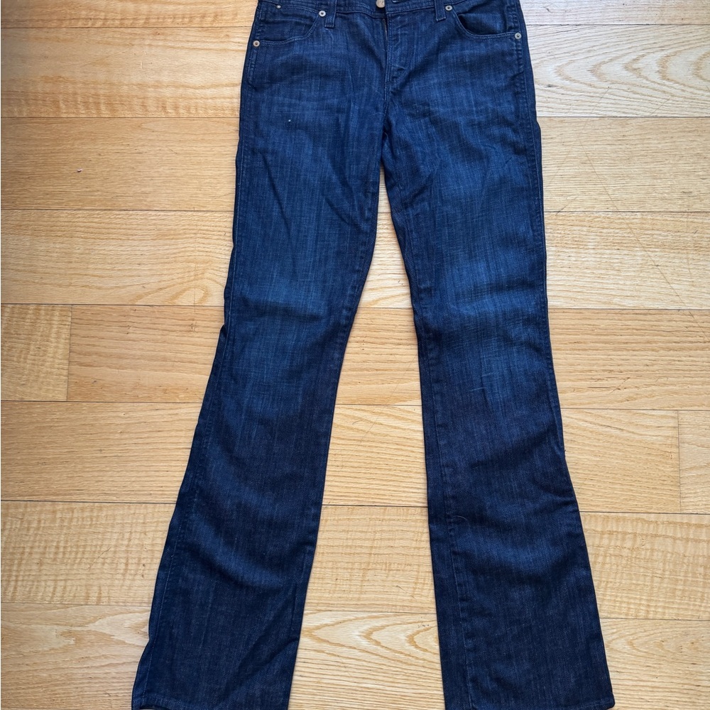 Vintage Citizens Of Humanity Dark Blue Flare Jeans